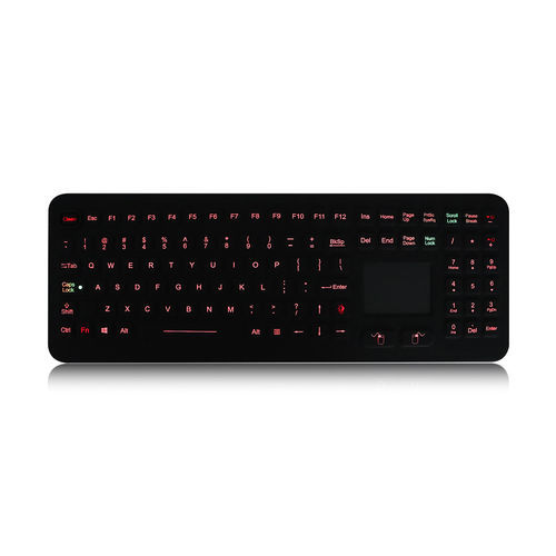 面板式键盘 - K-TEK-M399TP-KP-FN-BL - Key Technology China Limited - 机械按键 / FN键 / 鼠标双键