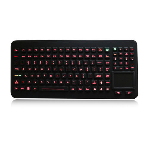 面板式键盘 - K-TEK-M379TP-KP-FN-BL-SS - Key Technology China Limited - 机械按键 / FN键 / 鼠标双键