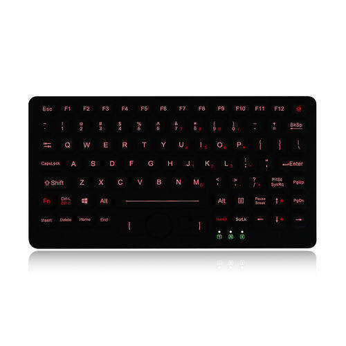 面板式键盘 - K-TEK-M282-DHP-FN-BL-NV-151B-OEM - Key Technology China Limited - FN键 / 鼠标三键 / 90键