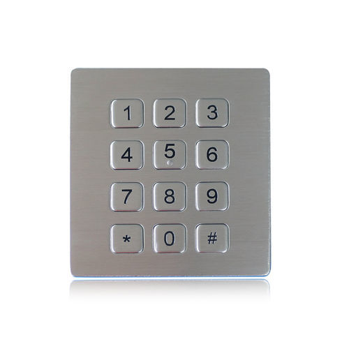 12键数字键盘 - K-TEK-B88KP-DWP - Key Technology China Limited - 面板式 / 不锈钢 / RS-232