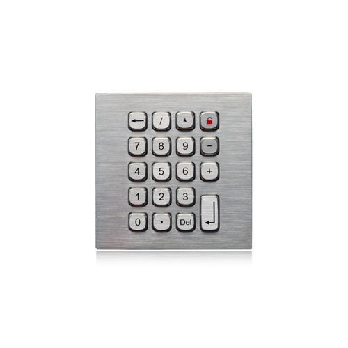 19键式数字键盘 - K-TEK-A118KP-DWP - Key Technology China Limited - 面板式 / 金属 / 不锈钢