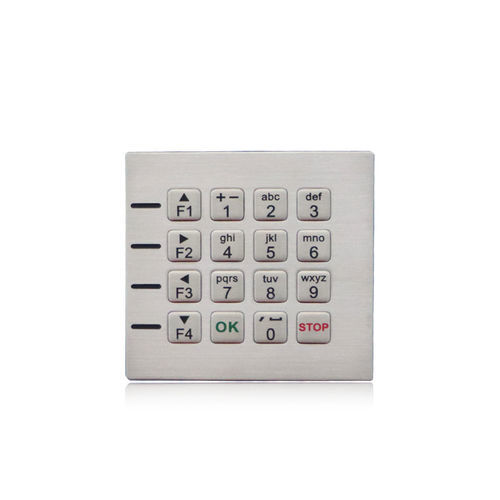 16键数字键盘 - K-TEK-B75KP-DWP - Key Technology China Limited - 面板式 / 不锈钢 / RS-232