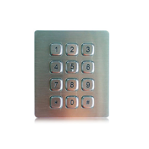 12键数字键盘 - K-TEK-A88KP-DWP - Key Technology China Limited - 面板式 / 不锈钢 / RS-232