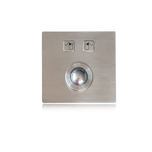 光学轨迹球 - K-TEK-B95-25-OTB-UT-DWP - Key Technology China Limited - 面板式 / 1 inch (25 mm) / 不锈钢