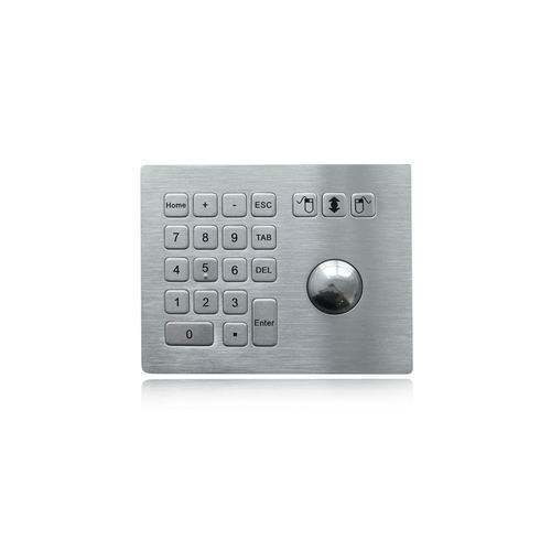 轨迹球数字键盘 - K-TEK-B160-38-TB-KP - Key Technology China Limited - 鼠标三键 / 38 键式 / 面板式