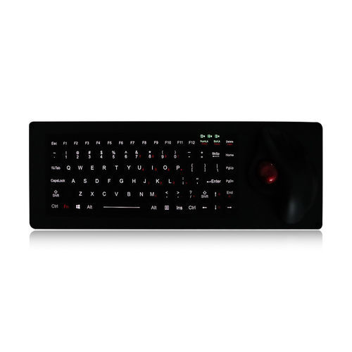 面板式键盘 - K-TEK-M425-OTB-FN-BL-NV-151B - Key Technology China Limited - 机械按键 / FN键 / 鼠标三键