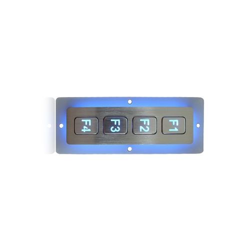 4键式数字键盘 - K-TEK-B110FK-4-AC-BL-DWP - Key Technology China Limited - 面板式 / 不锈钢 / IP65
