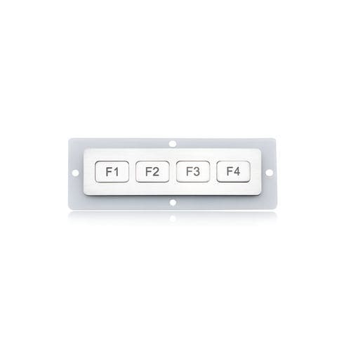 控制数字键盘 - K-TEK-B110FK-4-AC-DWP - Key Technology China Limited - 4键式 / 面板式 / 不锈钢