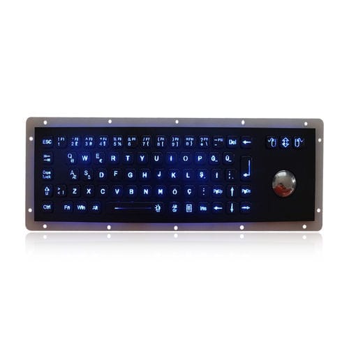面板式键盘 - K-TEK-A343-OTB-BL-BT-DWP - Key Technology China Limited - 机械按键 / 鼠标三键 / 71 键式