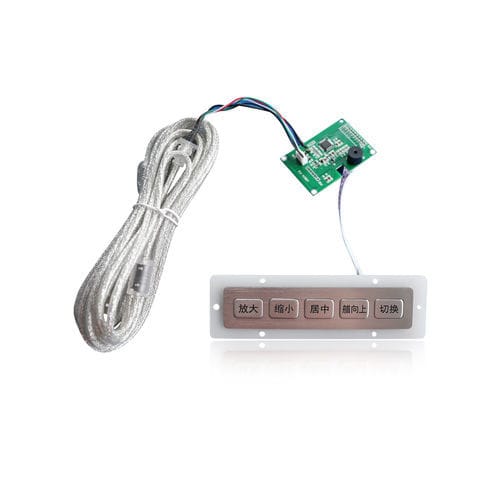 5键数字键盘 - K-TEK-B135FK-5-DWP - Key Technology China Limited - 面板式 / 不锈钢 / RS-232