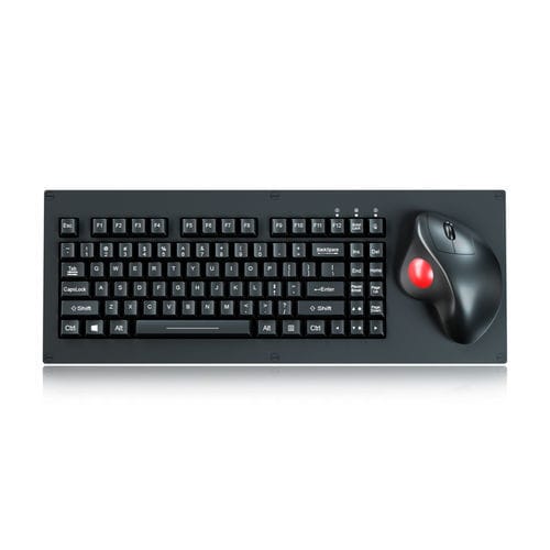 面板式键盘 - K-TEK-M458-OTB-FN-MA-BL-NV-151B - Key Technology China Limited - 机械按键 / FN键 / 鼠标三键