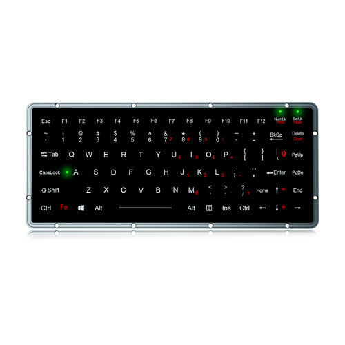 面板式键盘 - K-TEK-M270-FN-BL-IT-NV-151B-DWP - Key Technology China Limited - 机械按键 / FN键 / 86 键式