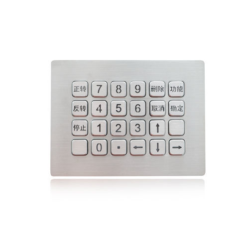 24键式数字键盘 - K-TEK-B137KP-24-BL-ML-151B-DWP - Key Technology China Limited - 面板式 / 金属 / USB
