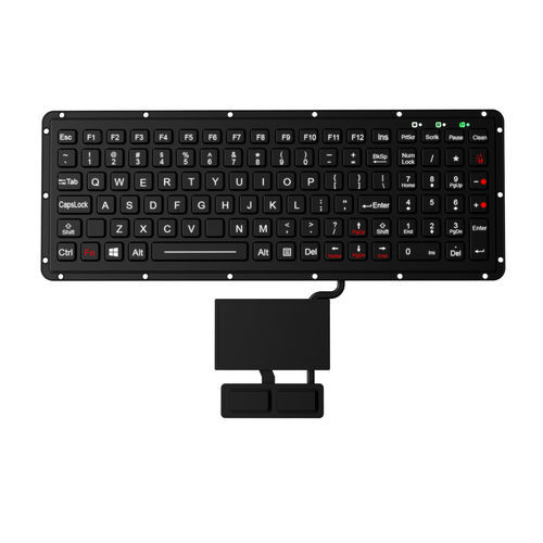 面板式键盘 - K-TEK-M315KP-FN-BL-NV-151B+TP80-DML - Key Technology China Limited - FN键 / 鼠标双键 / 102键