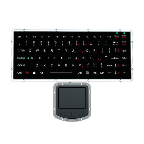 面板式键盘 - K-TEK-M270-FN-BL-IT-NV-151B-DWP+M73TP - Key Technology China Limited - 机械按键 / FN键 / 鼠标双键