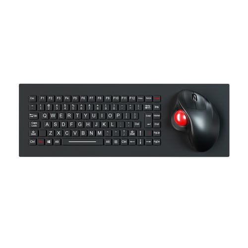 面板式键盘 - K-TEK-M440-OTB-FN-BL-NV-151B-BT-DWP - Key Technology China Limited - 机械按键 / 鼠标双键 / 38 键式