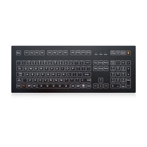 面板式键盘 - K-TEK-D405KP-FN-SW - Key Technology China Limited - 微动开关 / 107键 / 工业