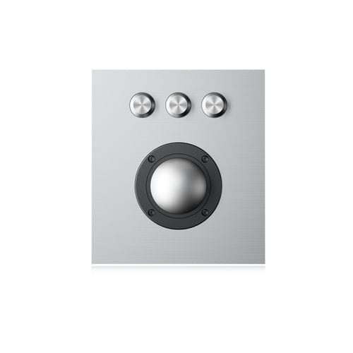 光学轨迹球 - K-TEK-B107-OTB-AVR-DWP - Key Technology China Limited - 面板式 / 38 mm / USB