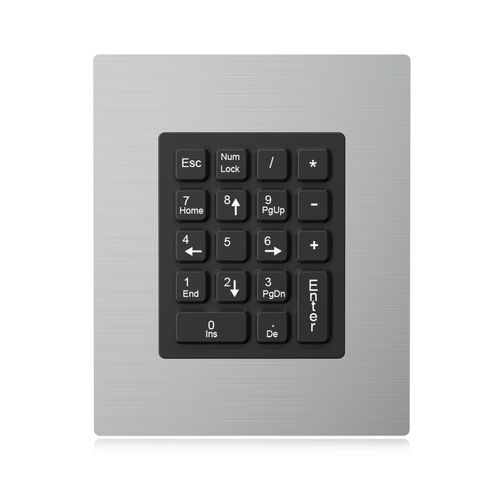 18键数字键盘 - K-TEK-M149KP-18-ML - Key Technology China Limited - 面板式 / 硅类橡胶 / USB
