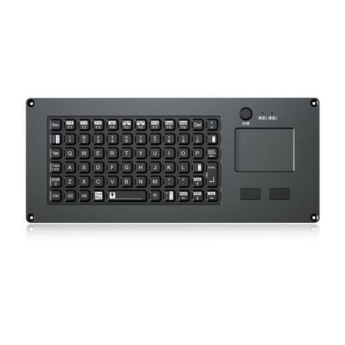 面板式键盘 - K-TEK-M310TP-FN-BL-ML+KVM - Key Technology China Limited - 机械按键 / 鼠标双键 / 38 键式