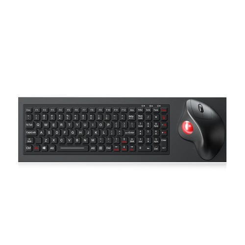 硅胶按键键盘 - K-TEK-M449-OTB-FN-BT-BL-NV-151B - Key Technology China Limited - 面板式 / 机械按键 / 鼠标三键