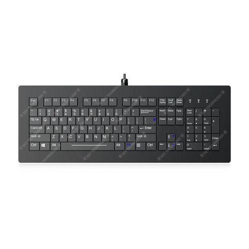 台式键盘 - K-TEK-V440KP-FN-BL-SC-DT - Key Technology China Limited - 剪刀式开关 / FN键 / 104键