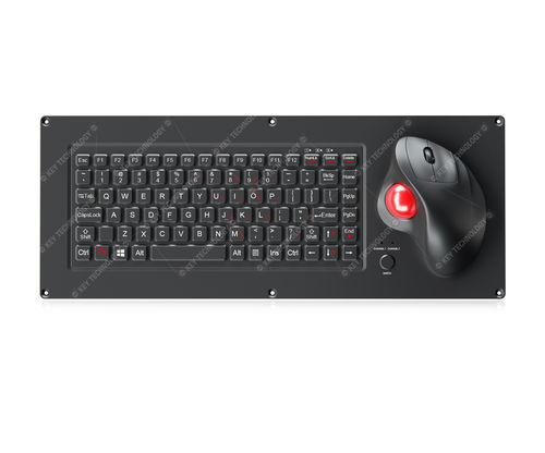 面板式键盘 - K-TEK-M430-170-OTB-FN-BL-ML+KVM - Key Technology China Limited - 机械按键 / 鼠标三键 / 87键式
