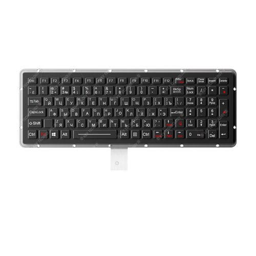 面板式键盘 - K-TEK-M327KP-FN-BL-DM-DWP - Key Technology China Limited - 机械按键 / 101键 / FN键