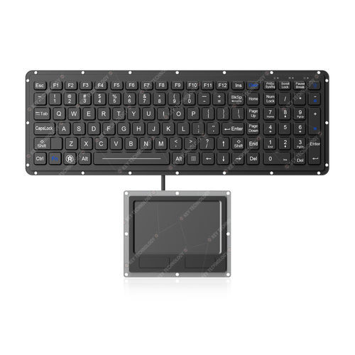 面板式键盘 - K-TEK-K-TEK-M386KP-FN-BL-ML+M127TP - Key Technology China Limited - 机械按键 / 105键 / FN键