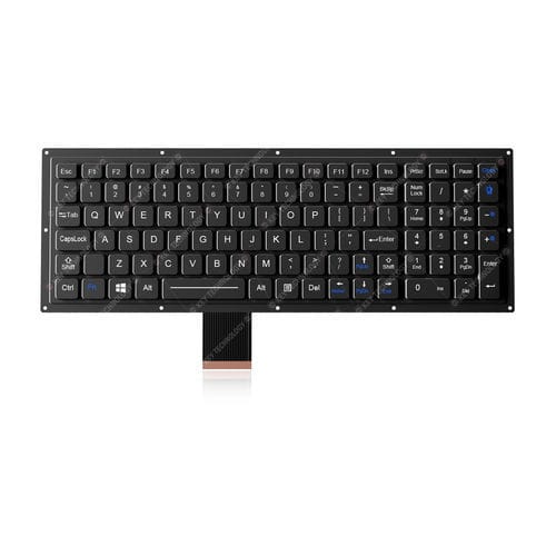 面板式键盘 - K-TEK-M340KP-FN-BL-FC-KC-DM - Key Technology China Limited - 机械按键 / 102键 / 用于运输业