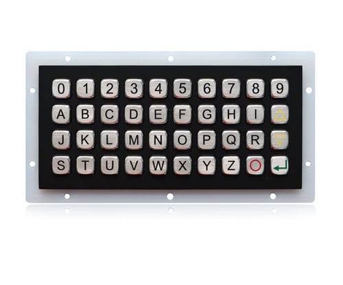 38键式数字键盘 - K-TEK-A191-BT-DWP - Key Technology China Limited - 面板式 / 不锈钢 / 黑钛