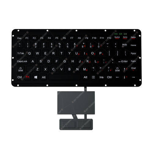 面板式键盘 - K-TEK-M270-FN-BL-ML+TP80-DML+2KEY - Key Technology China Limited - 机械按键 / 鼠标双键 / FN键