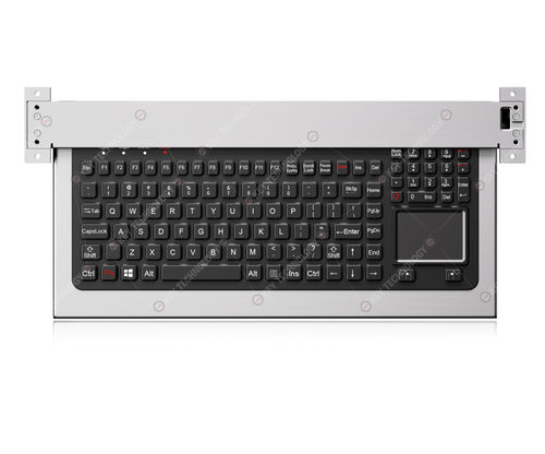 面板式键盘 - K-TEK-M400TP-KP-FN-BL-SDT-SS - Key Technology China Limited - 机械按键 / 鼠标双键 / 110 键式