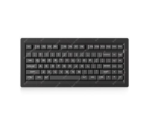 台式键盘 - K-TEK-M345-FN-BL-MA-NV-151B-SDT - Key Technology China Limited - 机械按键 / 86 键式 / 用于航空航天业