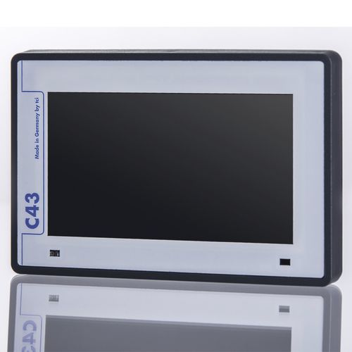 以太网可编程控制器 - C43-XS - TCI - HMI触摸屏式