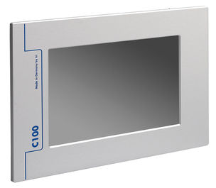 面板安装可编程控制器 - C100-XS - TCI - 以太网 / 用于接地总线 / HMI触摸屏式