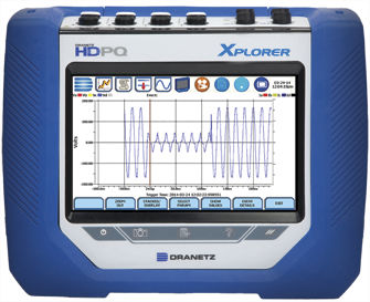 监控分析仪 - HDPQ® Xplorer - Dranetz - 用于电网 / 电能质量 / 集成式