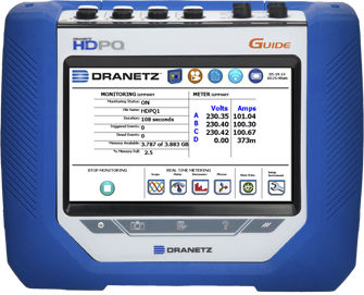 监控分析仪 - HDPQ® Guide - Dranetz - 用于电网 / 电能质量 / 集成式