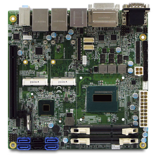 Mini-ITX主板 - MI980 - IBASE TECHNOLOGY - Intel® Core™ i series / Intel® QM87 / Intel®