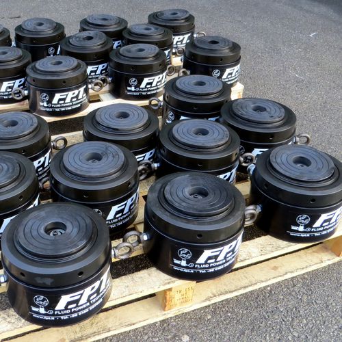 液压缸 - CRMA GS - FPT Fluid Power Technology - 回动弹簧式 / 铝制 / 扁平