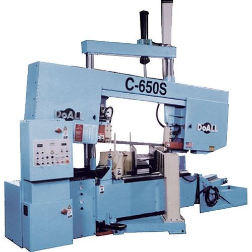 固定锯床 - 26" (660 mm) @ 90° | C-650S - DoALL Sawing Products - 带式 / 卧式 / 自动