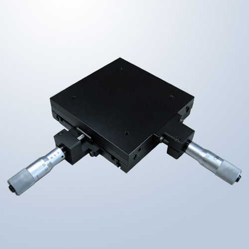 XY轴位移台 - 100-MS50-AN - OPTO - 手动 / 双轴 / 测微计