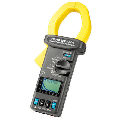 电网分析仪 - PROVA-6200 - TES Electrical Electronic Corp. - 电能质量 / 谐波 / 便携式