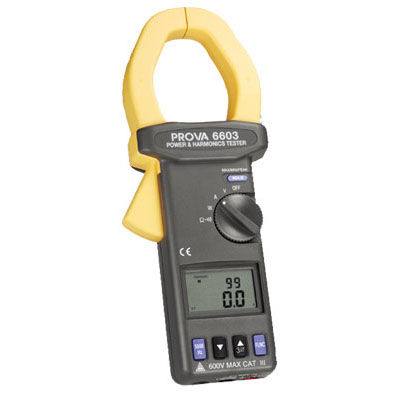 数字钳形万用表 - PROVA-6605 - TES Electrical Electronic Corp. - 手持式 / 600 V / cat III