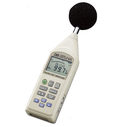 基本声级计 - TES-1353S - TES Electrical Electronic Corp. - 2 级 / 数据采集功能 / USB