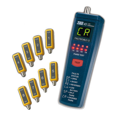 电缆连接测试仪 - TES-45A - TES Electrical Electronic Corp. - 手持式 / 数字