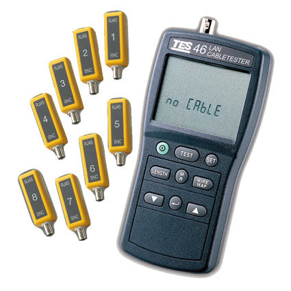 电缆连接测试仪 - TES-46 - TES Electrical Electronic Corp. - 用于硬件 / 手持式 / 数字