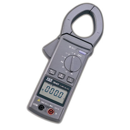 柱状图显示钳形万用表 - TES-3040H - TES Electrical Electronic Corp. - 手持式 / 600 V / 1000 A