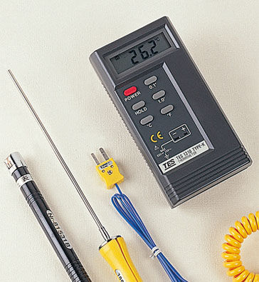 热电偶温度计 - TES-1310 - TES Electrical Electronic Corp. - 数字 / °C / °F