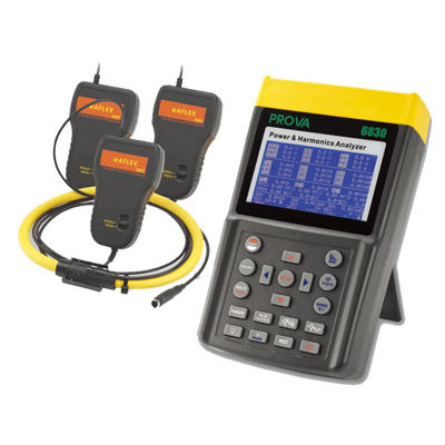 电网分析仪 - PROVA 6830A - TES Electrical Electronic Corp. - 功率 / 电压 / 功率因素